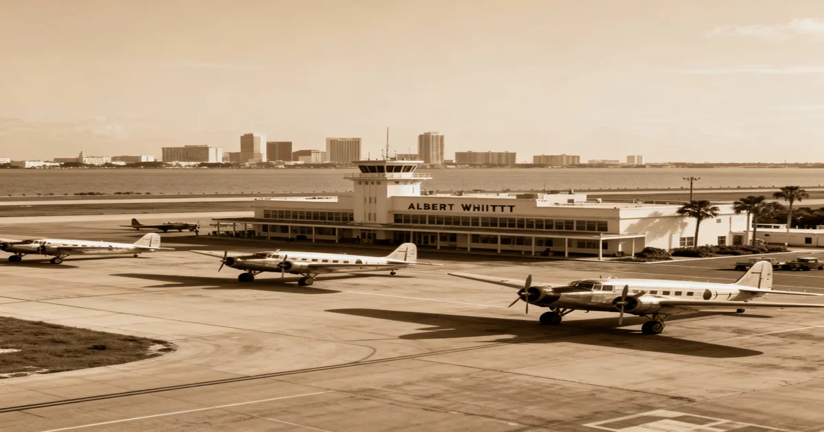 Historic aviation legacy at Albert Whitted Airport St. Petersburg